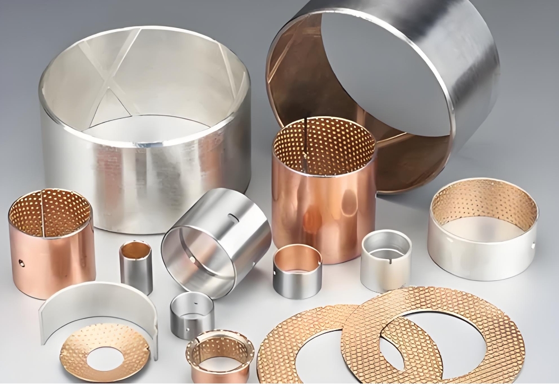 What are the specific applications of JF series bimetallic bearings?