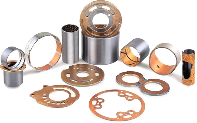 What are the specific applications of JF series bimetallic bearings?