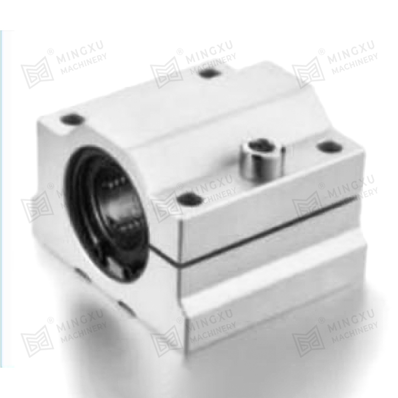 SCJ clearance adjustment aluminium slide units(include along shaft groove)